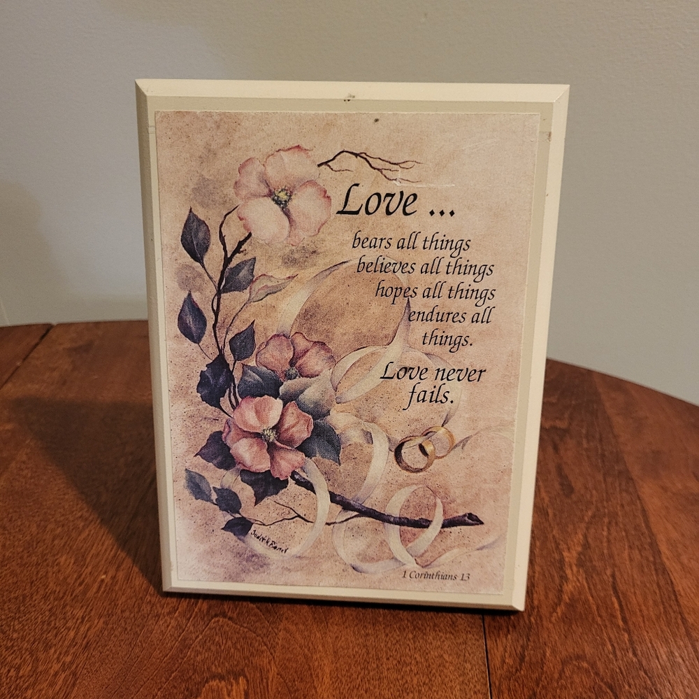 1 Corinthians 13 in a frame